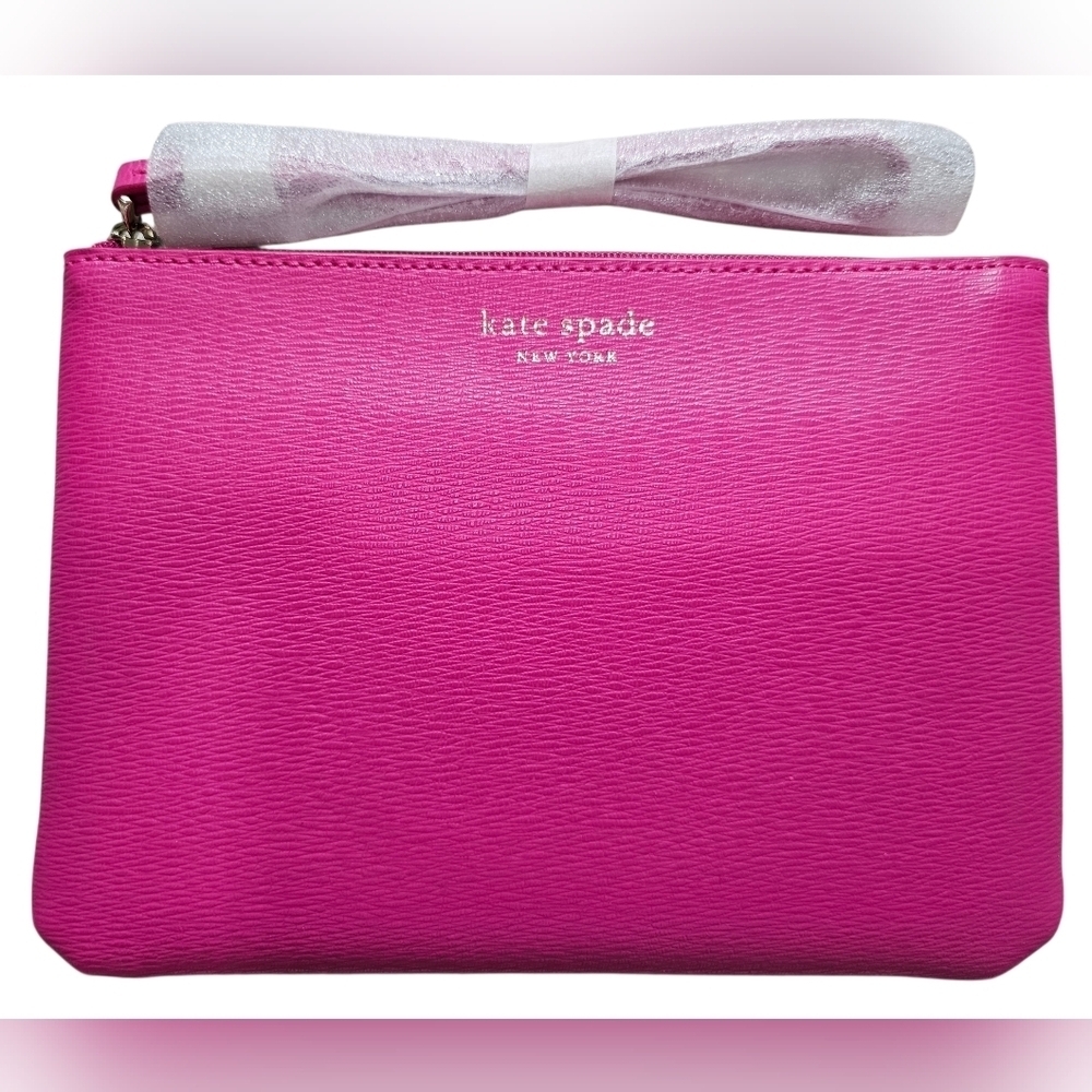 Kate Spade Dark Mogen (Violet) Wristlet, New! - Picture 1 of 5
